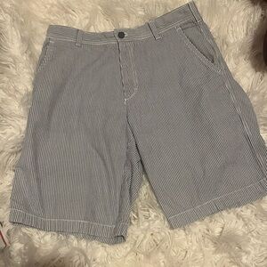 IZOD Men's Seersucker Striped Shorts Size 32